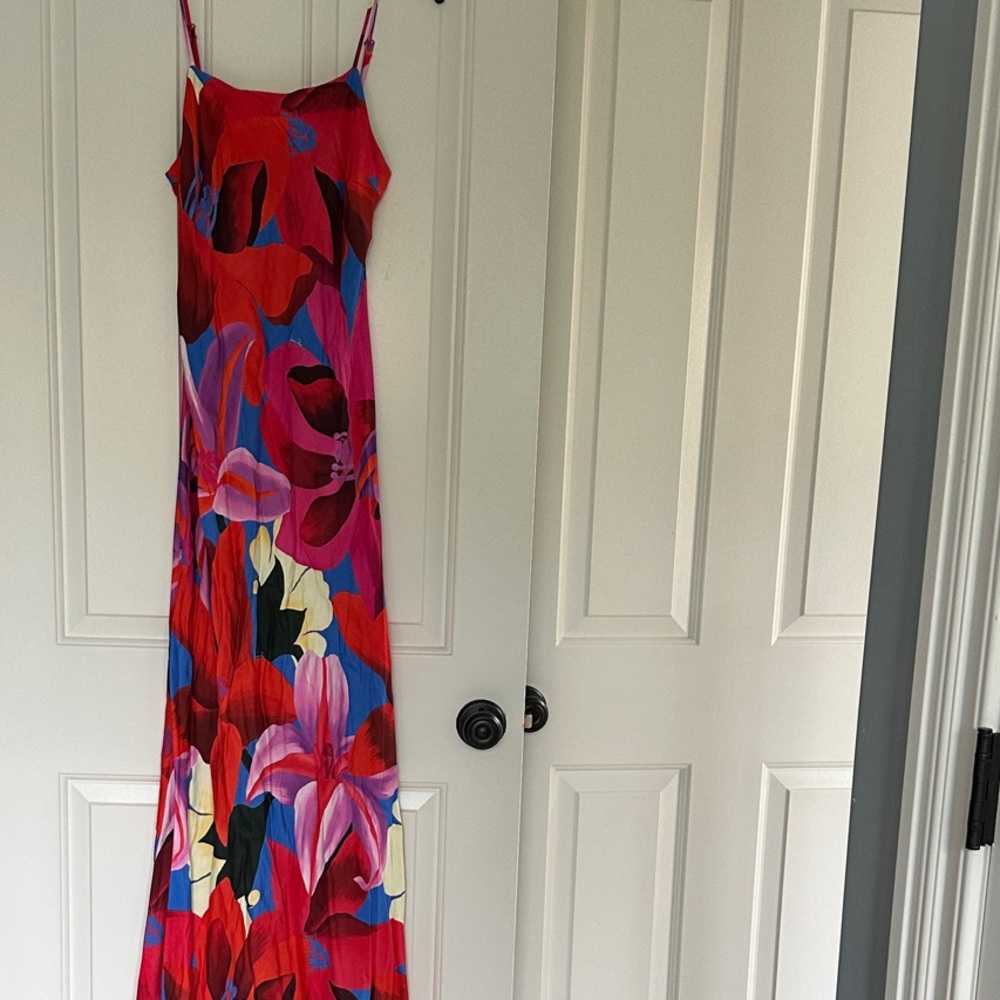 Farm Rio Vibrant Floral Maxi Dress- never worn with tags (size medium)